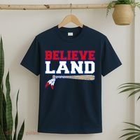 Cleveland Believe Land Baseball Bat T-Shirt thumb 2