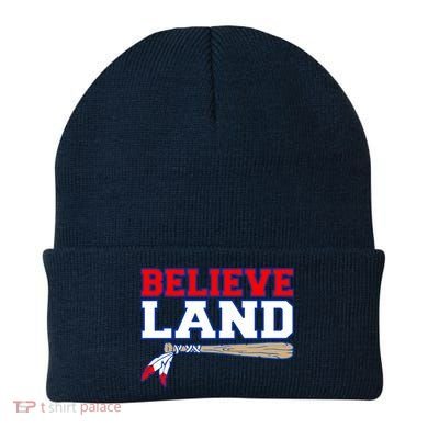Cleveland Believe Land Baseball Bat Beanie