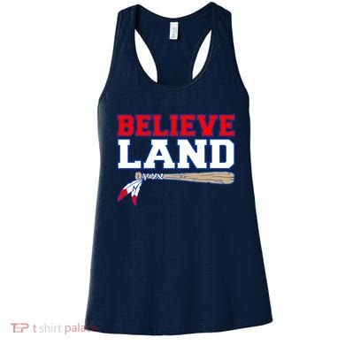 Cleveland Believe Land Baseball Bat Women's Tank Top