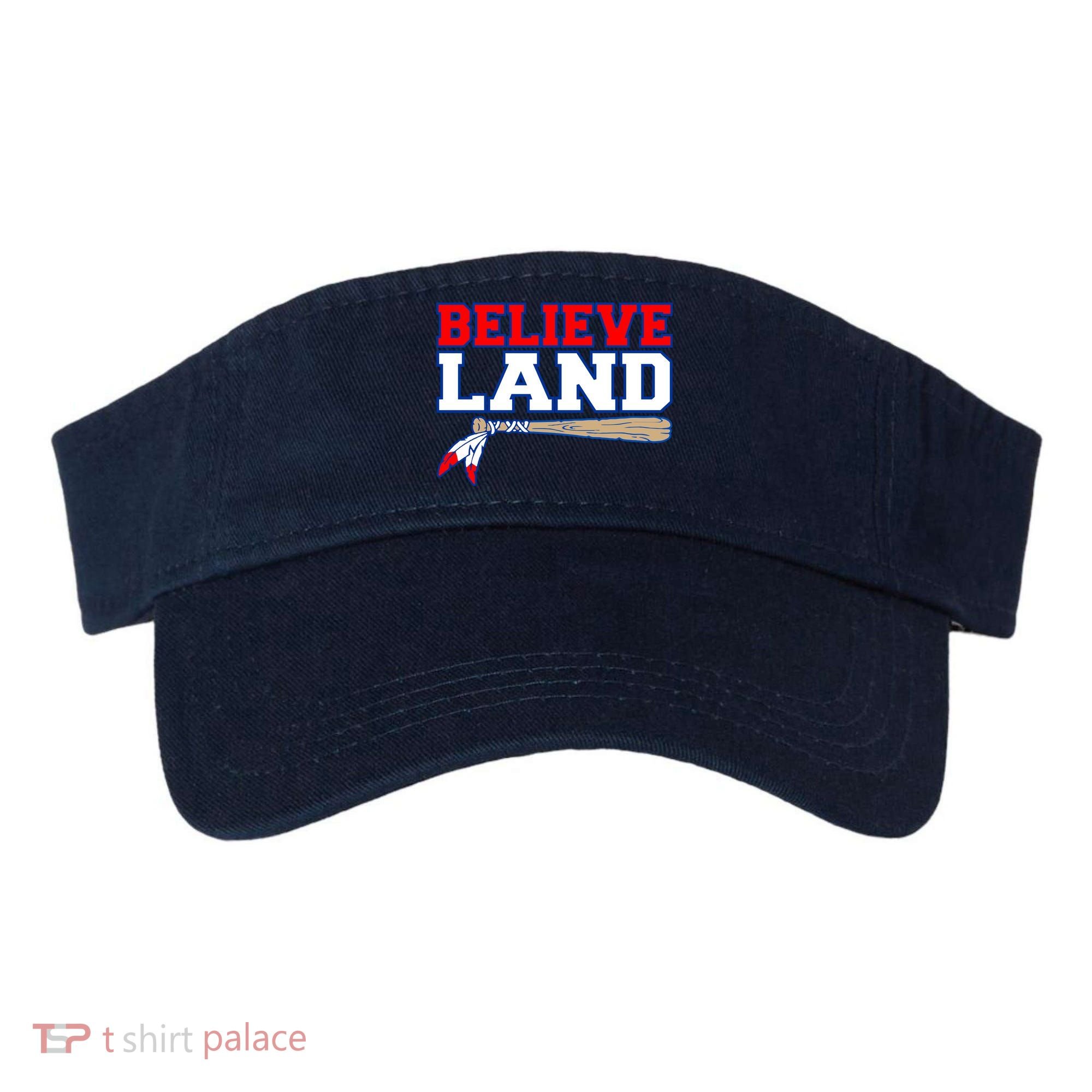 Cleveland Believe Land Baseball Bat Visor