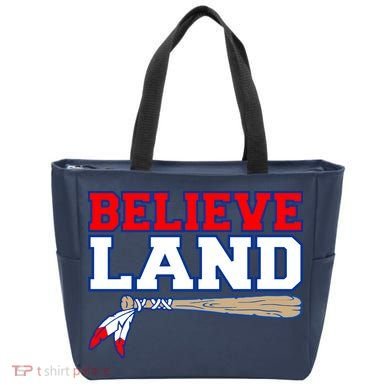 Cleveland Believe Land Baseball Bat Tote Bag
