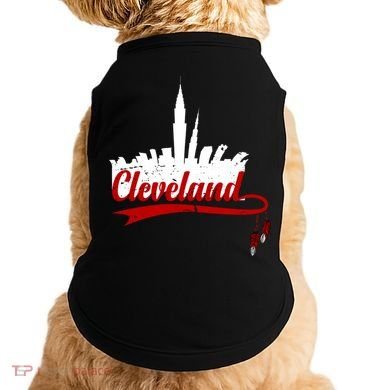 Cleveland City Baseball Fan Doggie Tank