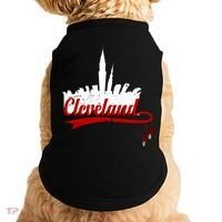 Cleveland City Baseball Fan Doggie Tank thumb 0