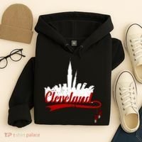 Cleveland City Baseball Fan Hoodie thumb 4