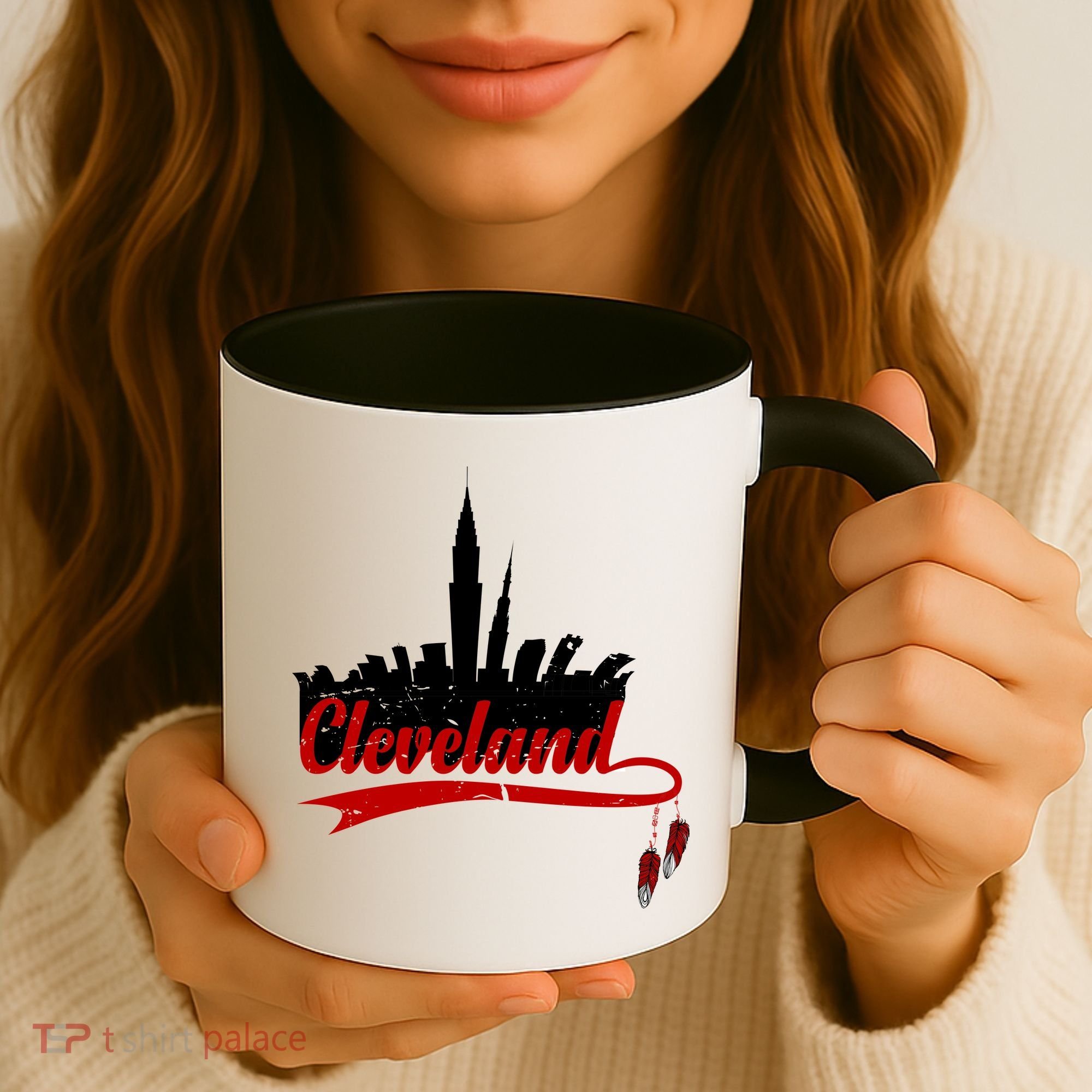 Cleveland City Baseball Fan Coffee Mug