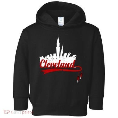 Cleveland City Baseball Fan Toddler Hoodie