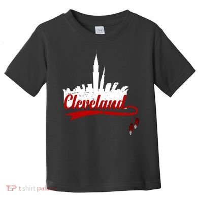 Cleveland City Baseball Fan Toddler T-Shirt