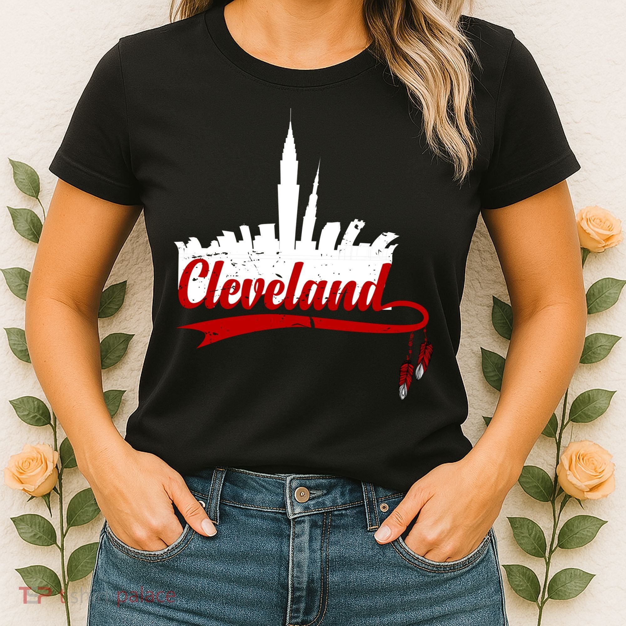 Cleveland City Baseball Fan Women's T-Shirt