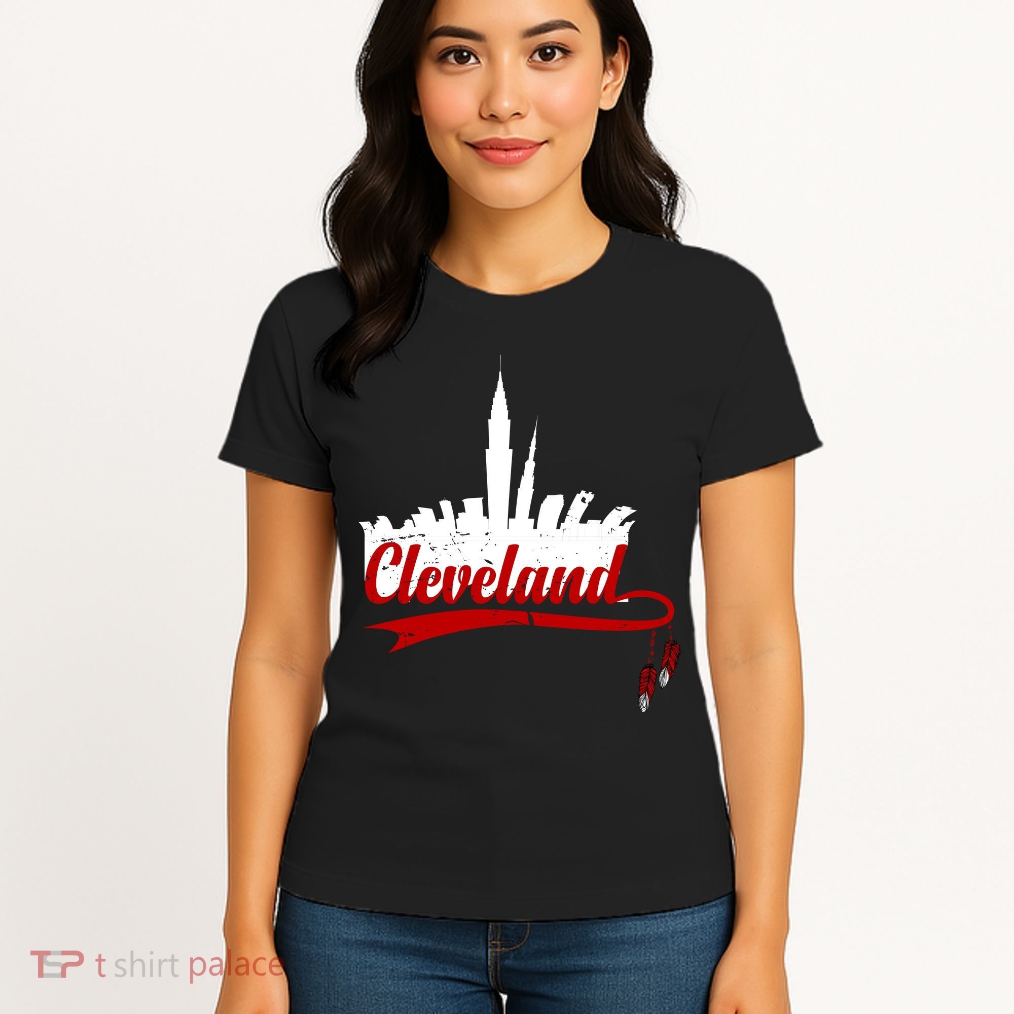 Cleveland City Baseball Fan Women's T-Shirt