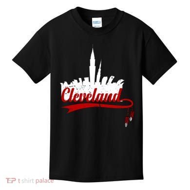 Cleveland City Baseball Fan Kids T-Shirt