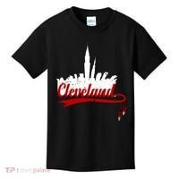 Cleveland City Baseball Fan Kids T-Shirt thumb 0
