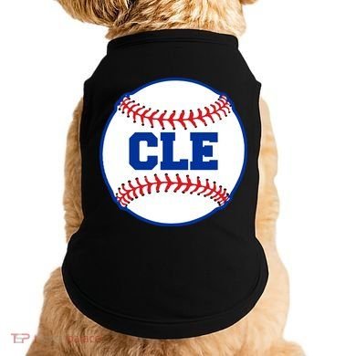 Cleveland CLE Baseball College Letters Doggie Tank