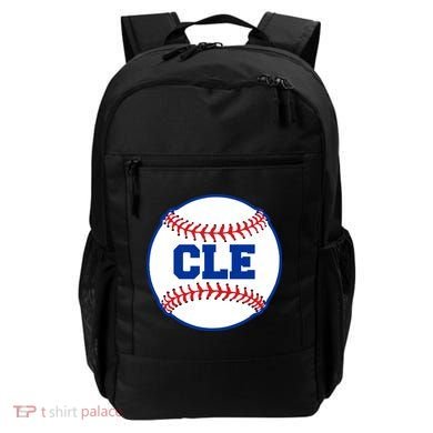 Cleveland CLE Baseball College Letters Backpack