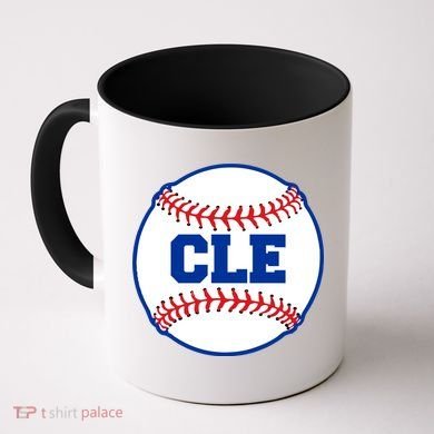 Cleveland CLE Baseball College Letters Coffee Mug