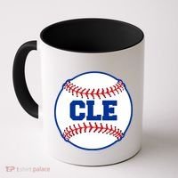 Cleveland CLE Baseball College Letters Coffee Mug thumb 0