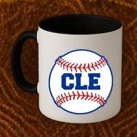 Cleveland CLE Baseball College Letters Coffee Mug thumb 2