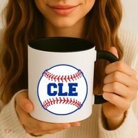Cleveland CLE Baseball College Letters Coffee Mug thumb 3