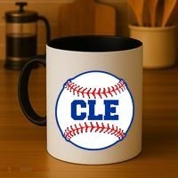 Cleveland CLE Baseball College Letters Coffee Mug thumb 4