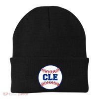 Cleveland CLE Baseball College Letters Beanie thumb 0