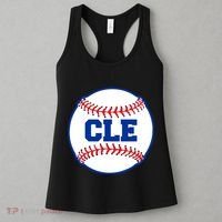 Cleveland CLE Baseball College Letters Women's Tank Top thumb 3