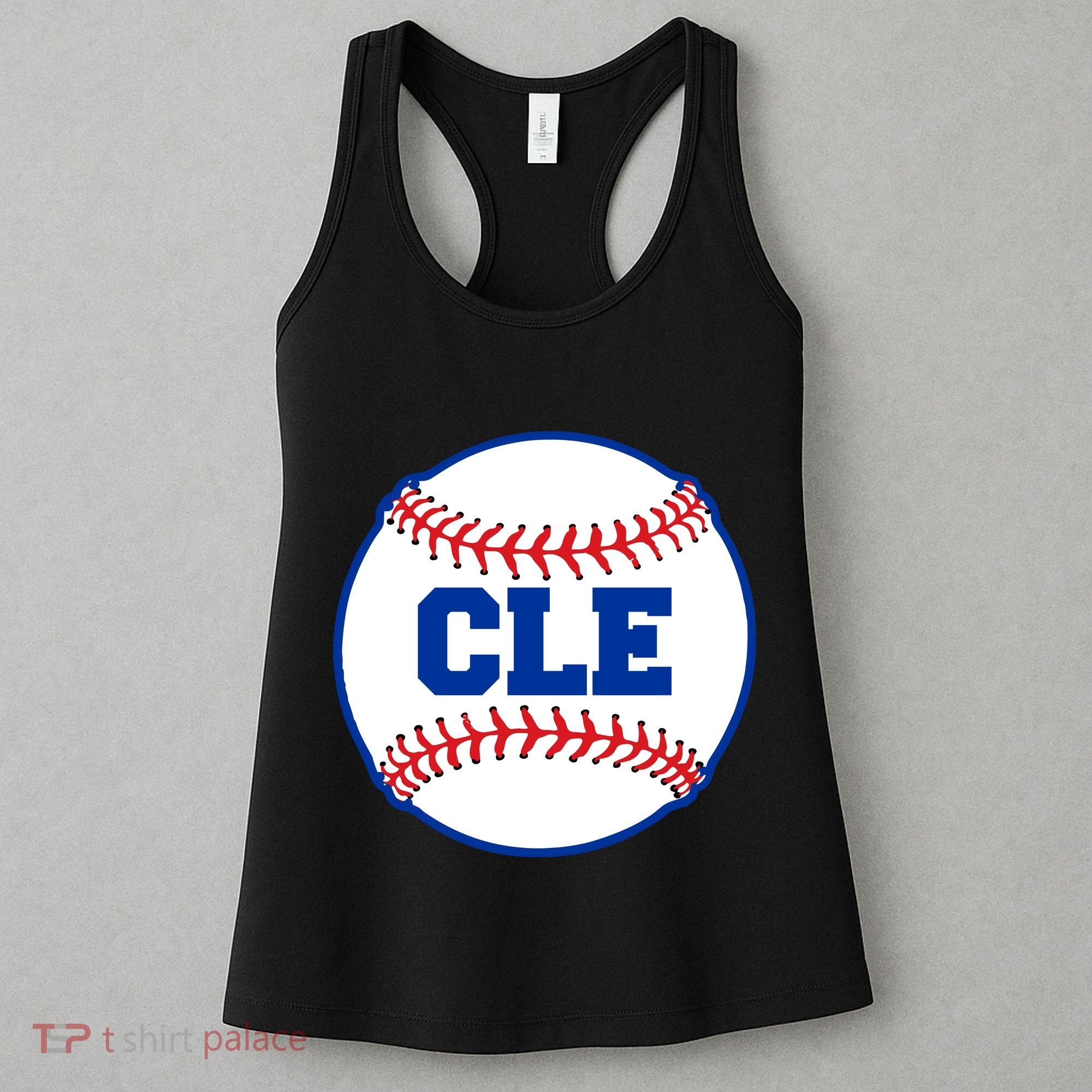 Cleveland CLE Baseball College Letters Women's Tank Top