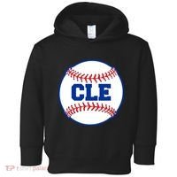 Cleveland CLE Baseball College Letters Toddler Hoodie thumb 0