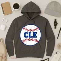 Cleveland CLE Baseball College Letters Hoodie thumb 3