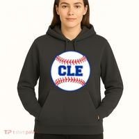 Cleveland CLE Baseball College Letters Hoodie thumb 5