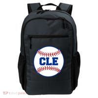 Cleveland CLE Baseball College Letters Backpack thumb 0