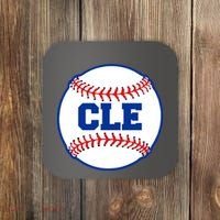 Cleveland CLE Baseball College Letters Coaster thumb 0