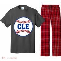 Cleveland CLE Baseball College Letters Pajama Set thumb 0