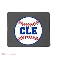 Cleveland CLE Baseball College Letters Mousepad thumb 0