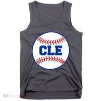 Cleveland CLE Baseball College Letters Tank Top thumb 0