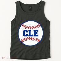 Cleveland CLE Baseball College Letters Tank Top thumb 2