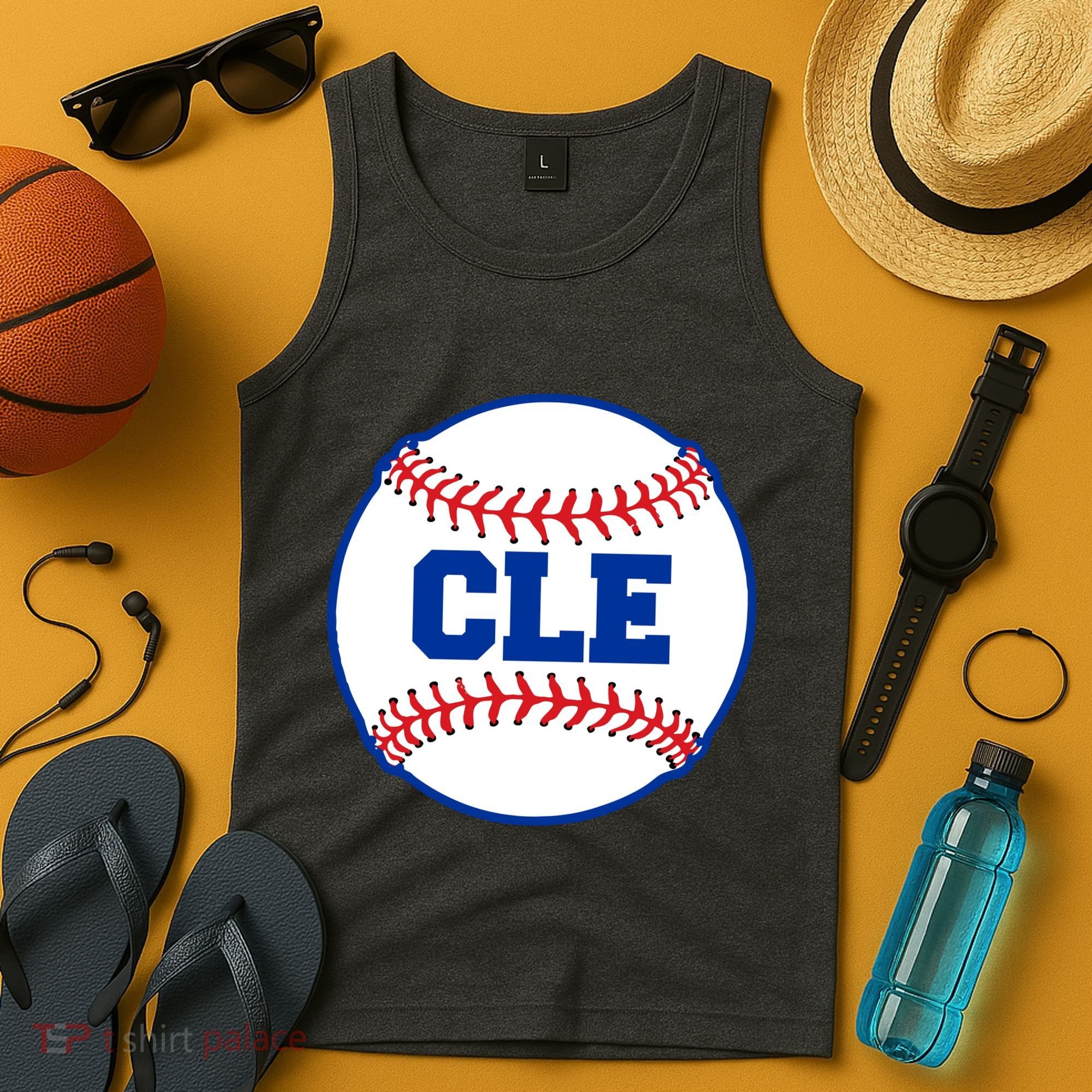 Cleveland CLE Baseball College Letters Tank Top