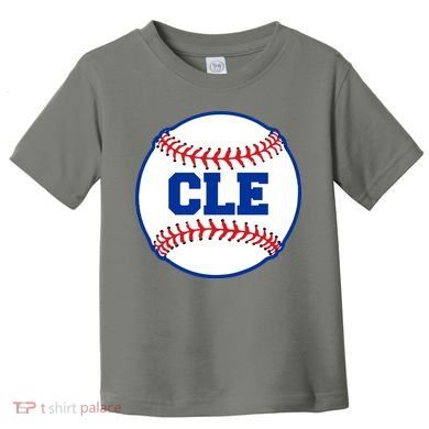 Cleveland CLE Baseball College Letters Toddler T-Shirt