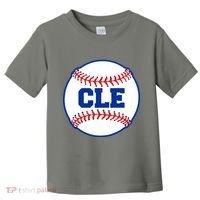 Cleveland CLE Baseball College Letters Toddler T-Shirt thumb 0