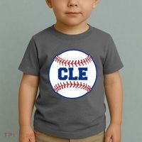 Cleveland CLE Baseball College Letters Toddler T-Shirt thumb 2