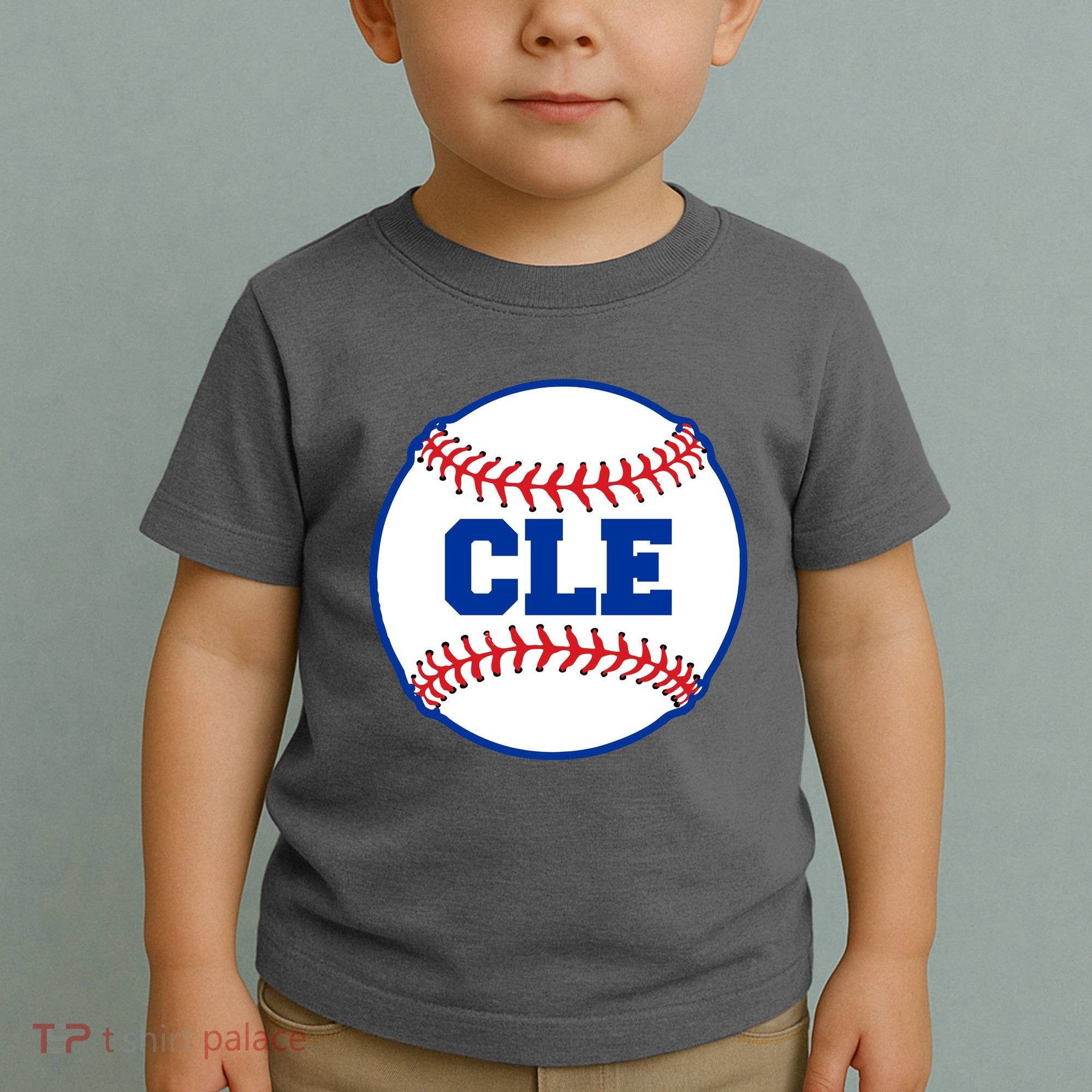 Cleveland CLE Baseball College Letters Toddler T-Shirt