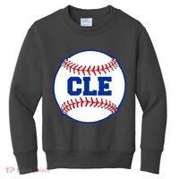 Cleveland CLE Baseball College Letters Kids Sweatshirt thumb 0