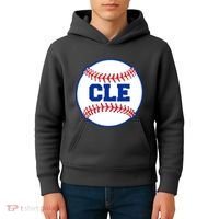 Cleveland CLE Baseball College Letters Kids Hoodie thumb 4
