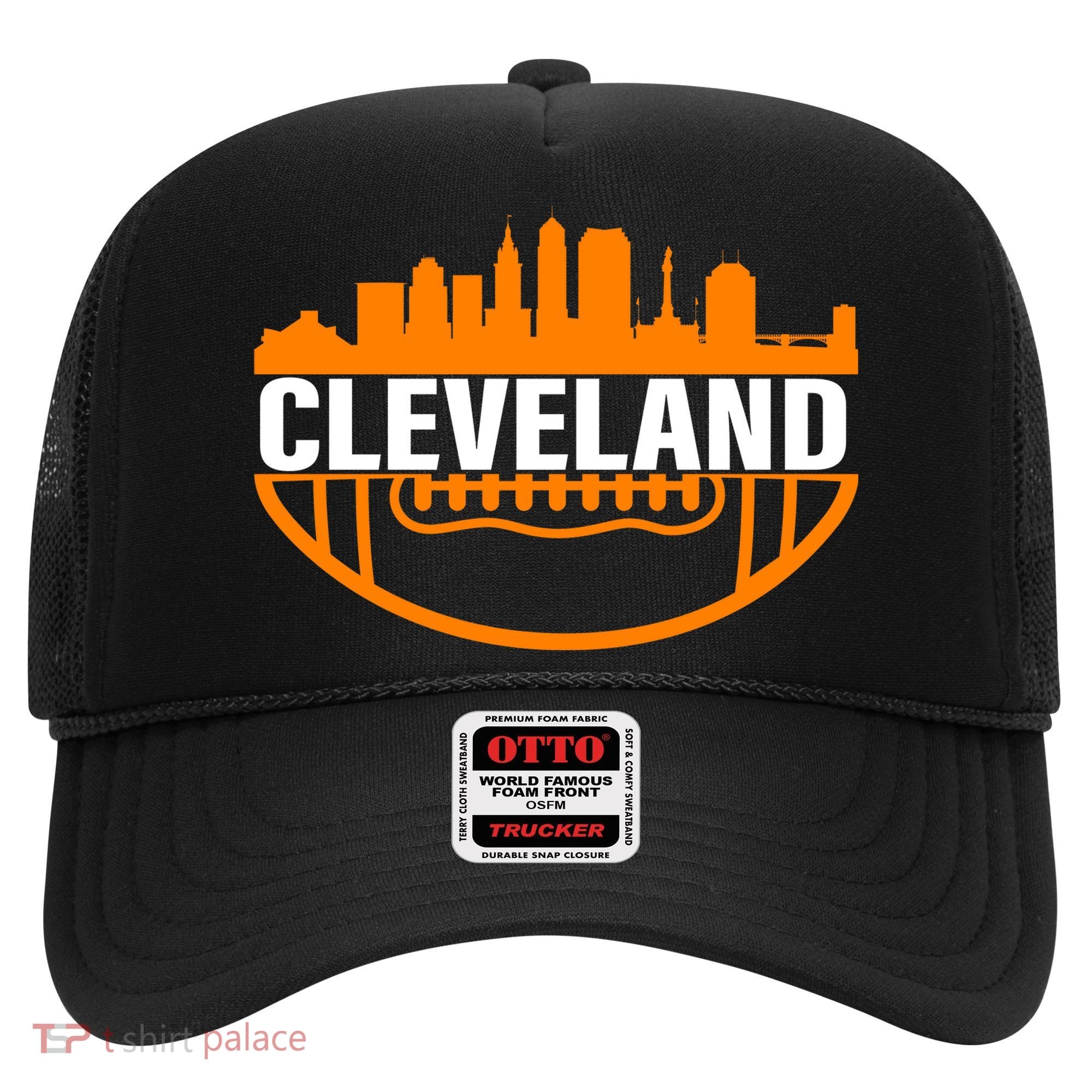 Cleveland Football Skyline City Logo Hat