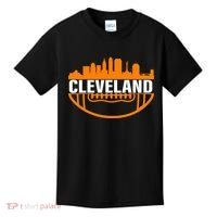 Cleveland Football Skyline City Logo Kids T-Shirt thumb 0