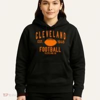 Cleveland OH Football Est. 1946 Hoodie thumb 5