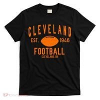 Cleveland OH Football Est. 1946 T-Shirt thumb 0