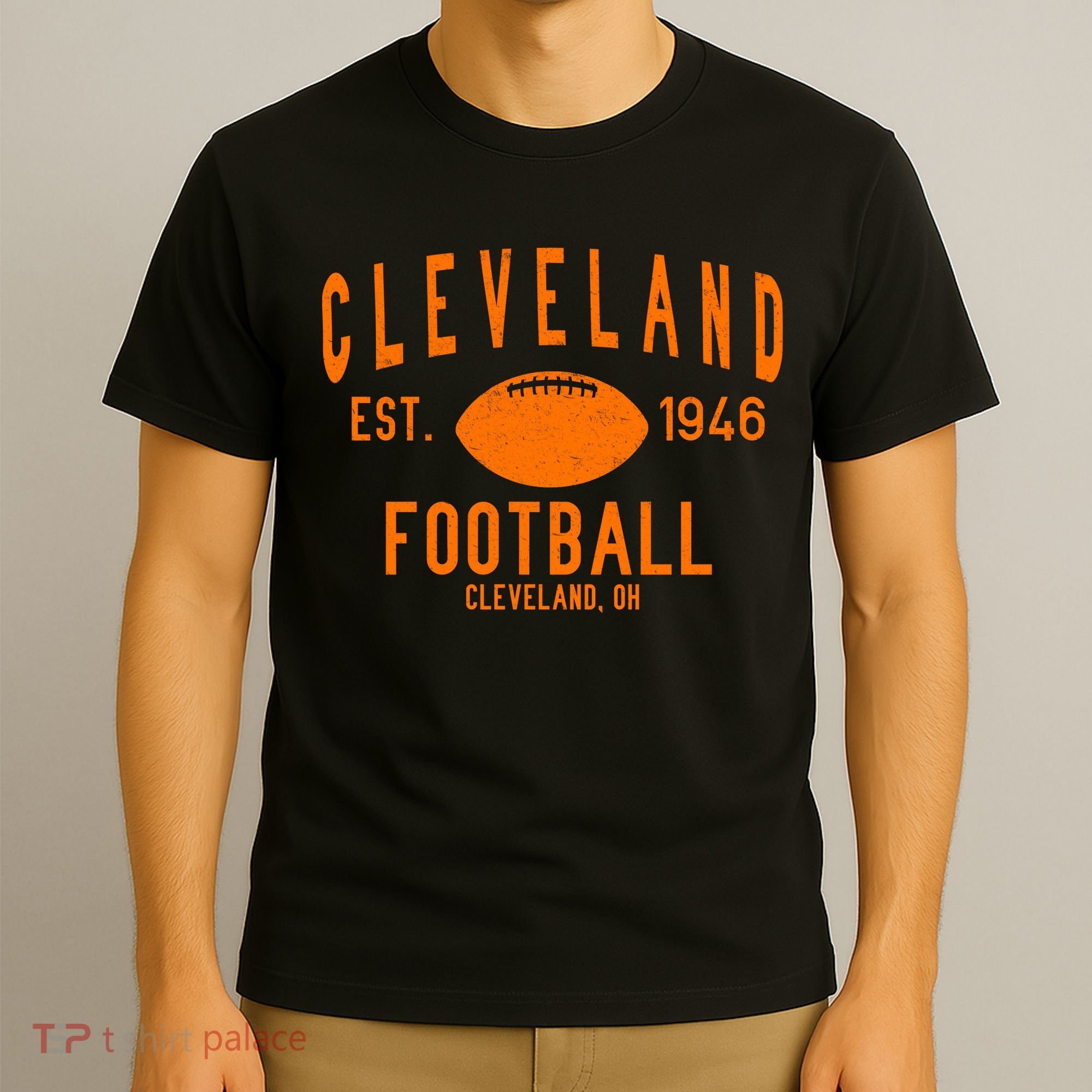 Cleveland OH Football Est. 1946 T-Shirt