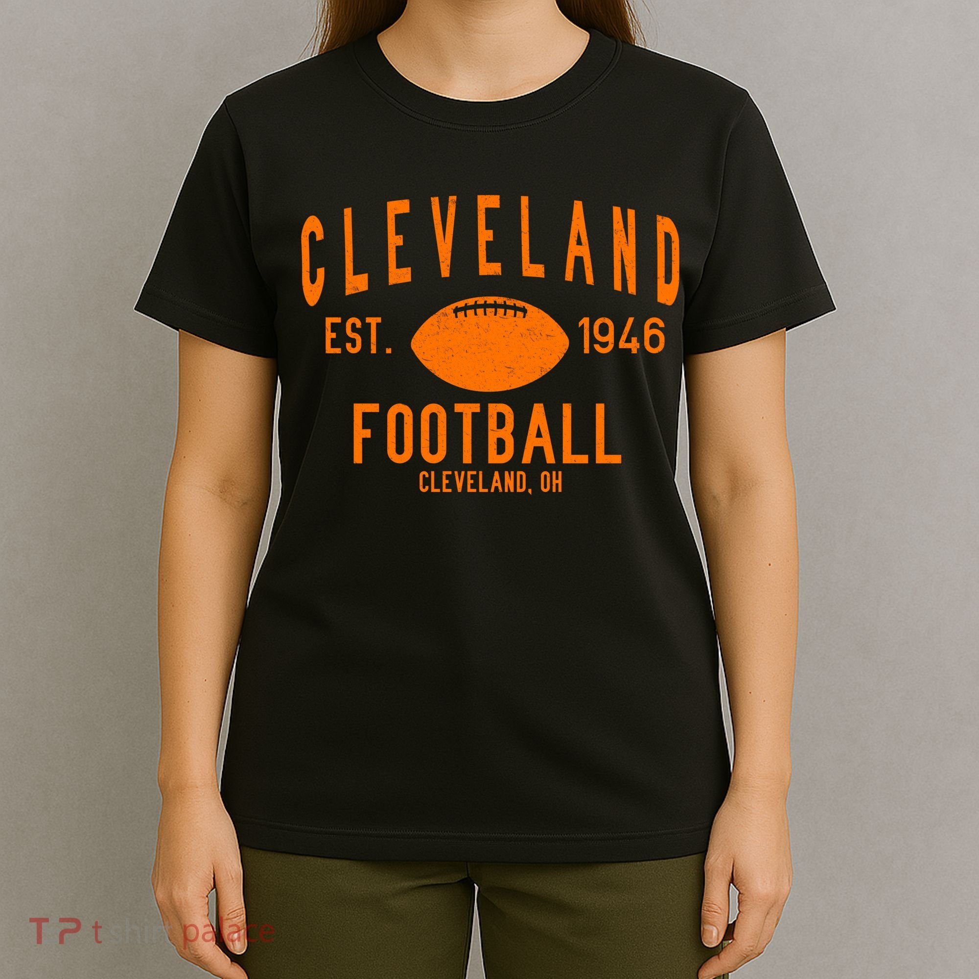 Cleveland OH Football Est. 1946 T-Shirt