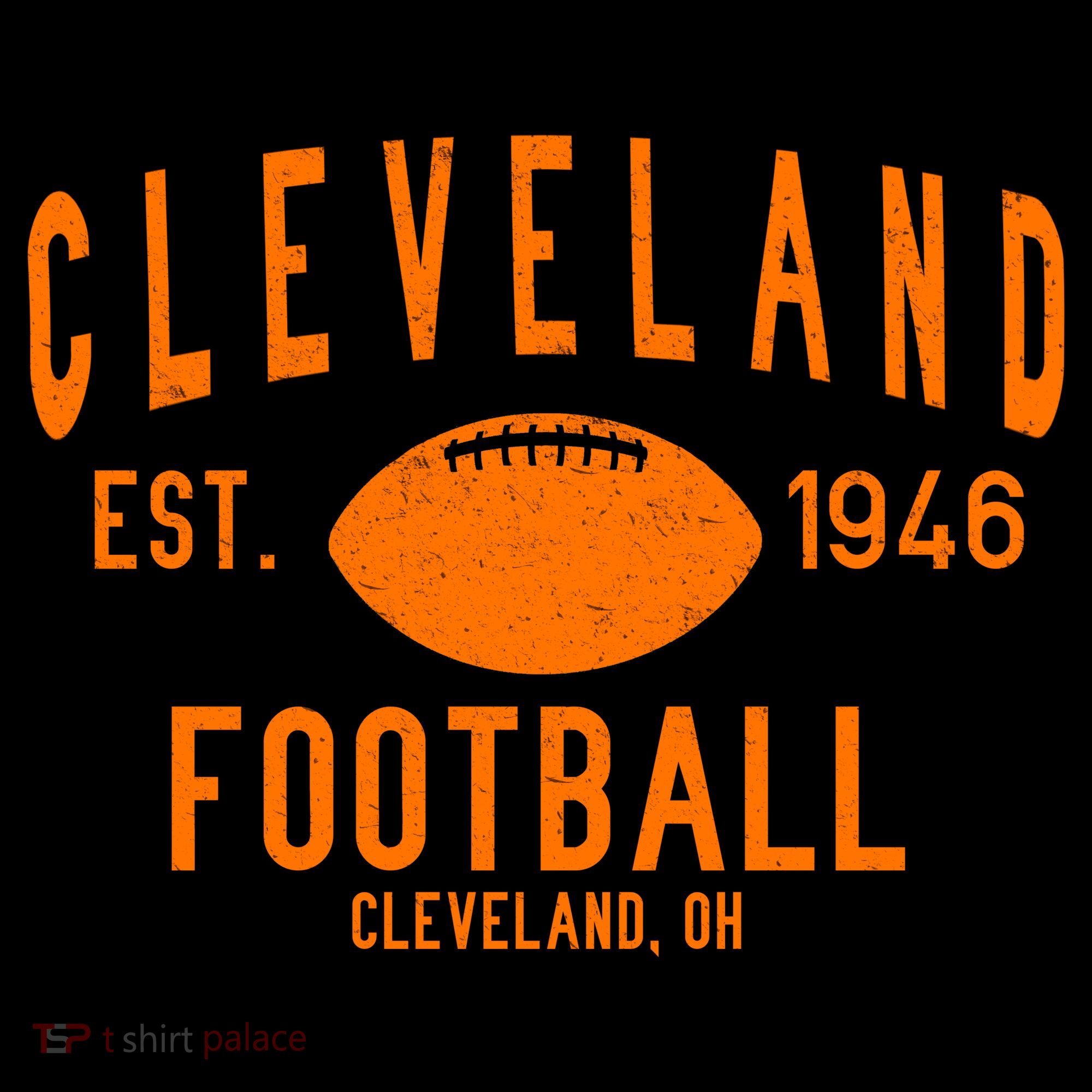 Cleveland OH Football Est. 1946 T-Shirt