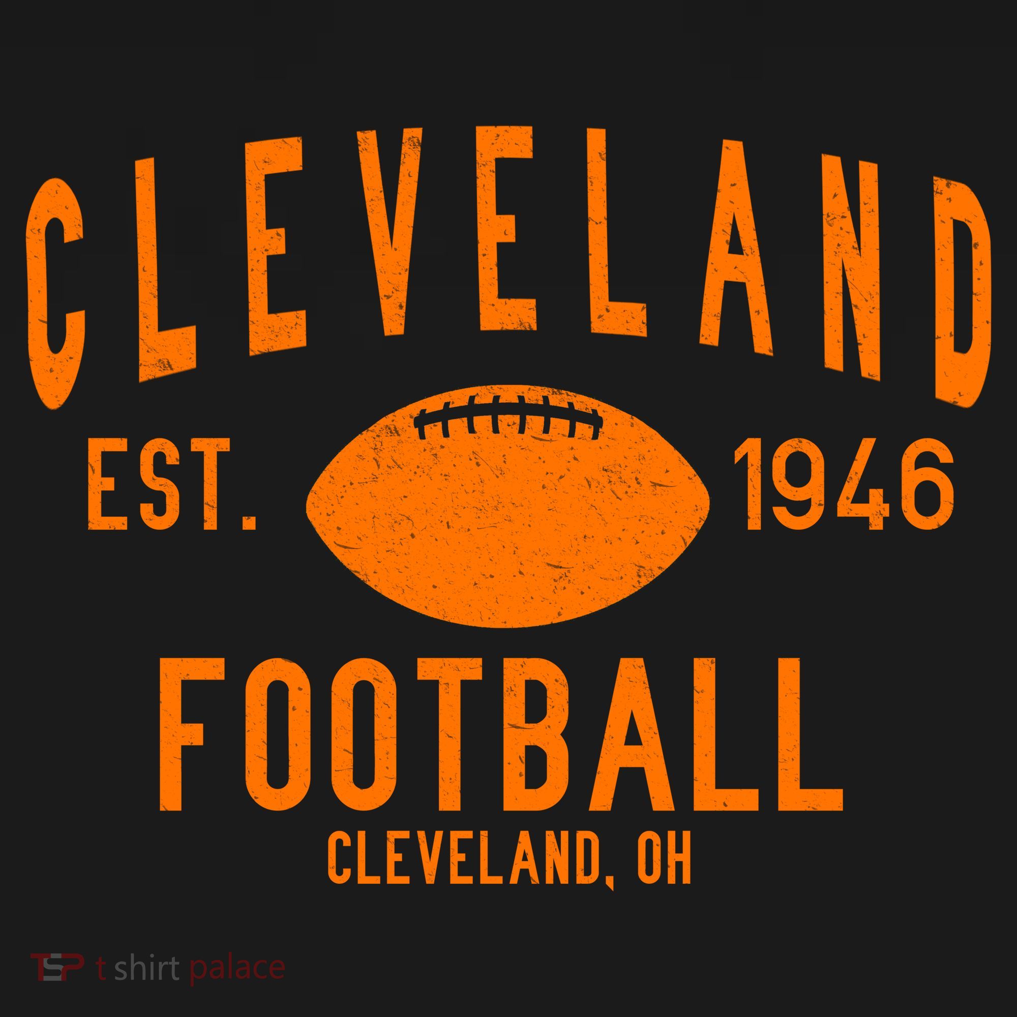 Cleveland OH Football Est. 1946 Women's Hoodie