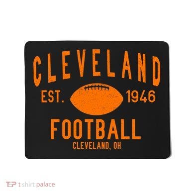 Cleveland OH Football Est. 1946 Mousepad